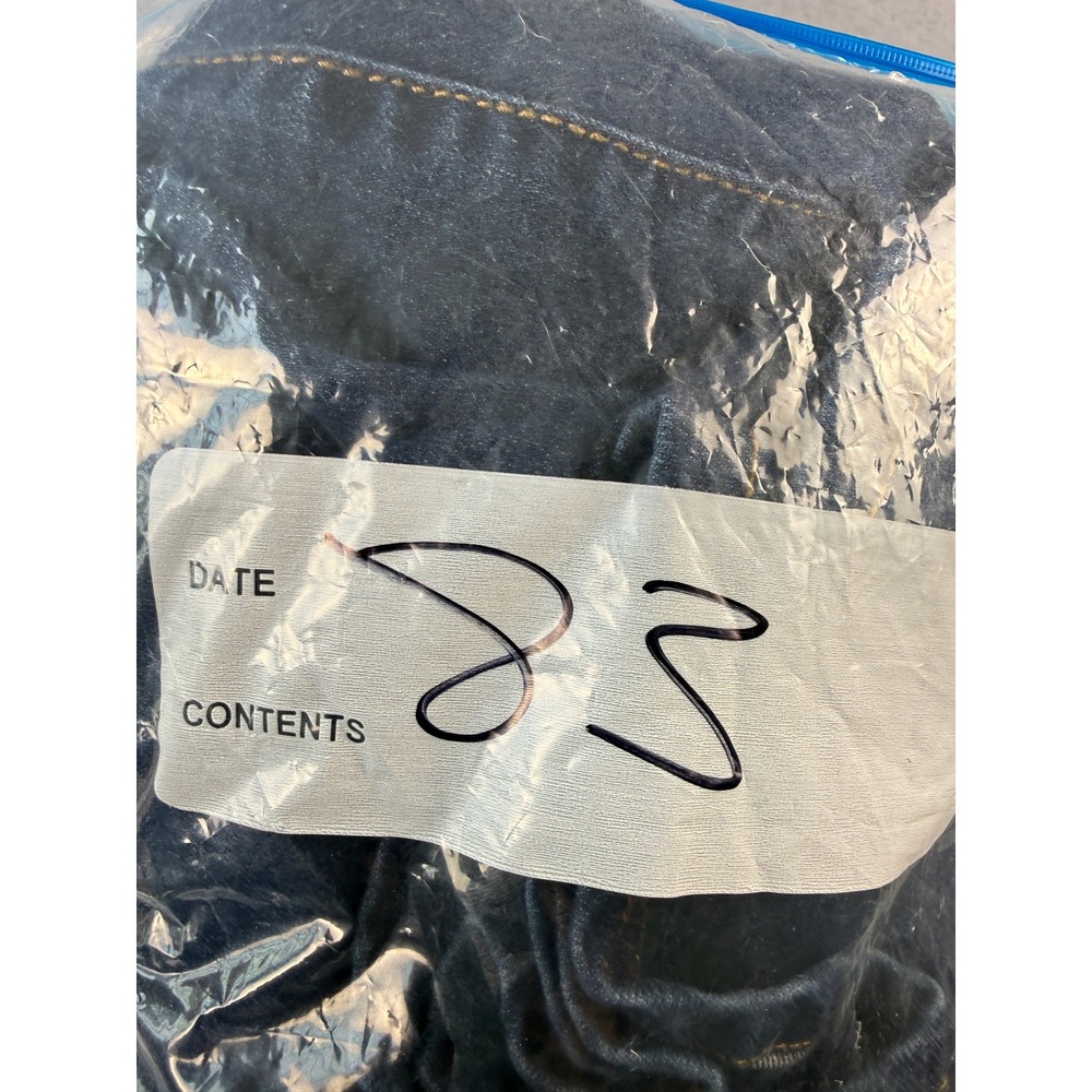 Democracy Ab Technology Dark Wash Distressed Cropped Jeans Womens 18W Blue - Picture 5 of 5